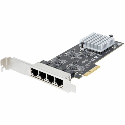 StarTech.com 4-Port 2.5GBase-T Ethernet Network Adapter Card - PCIe 2.0 x4