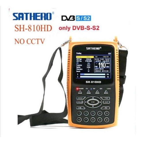 Sathero SH-810HD DVB-S2 Satellite Finder Meter Programmed for North America