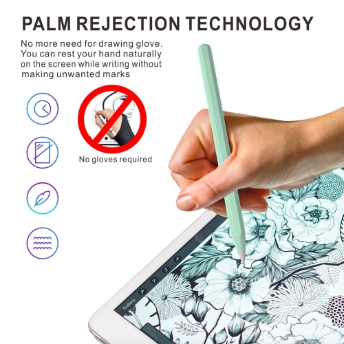iPad Pencil with Palm Rejection, Stylus Pen for iPad, PERMARK Active Pencil Compatible with Apple iPad Pro (11/12.9 Inch),iPad Air 3rd/4th Gen,iPad