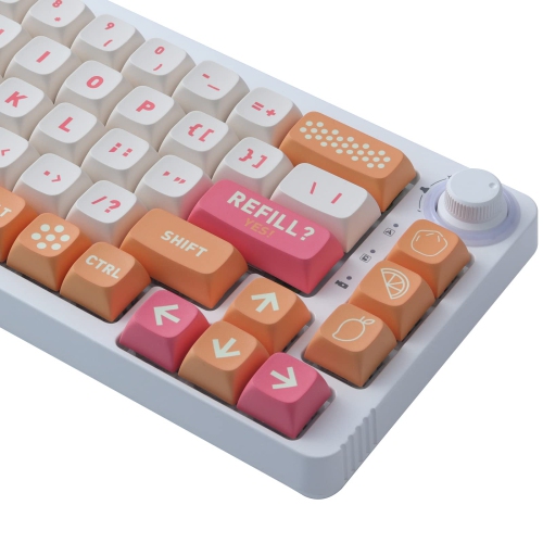 HLD  Pbt Keycaps for Mechanical Keyboard 132 Keys Xda Profile Dye-Sublimation Asin Layout Keycap Set for Cherry Gateron Mx Switches