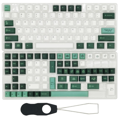 GTSP Custom Gaming keycap Set 144-Key Cherry Mx Keycaps 60 Percent Sub-Dye for Gateron Kailh Switch