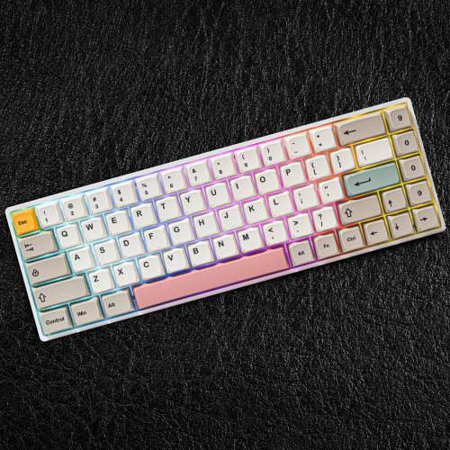 GTSP 9009 XDA Retro PBT Keycaps Set for Gaming Keyboard Dye-Sub for Cherry Mx Gateron Kailh Switch GK61/GK68 60% Mechanical Keyboard