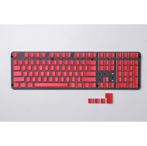 HK Gaming 108 Double Shot PBT Pudding Keycaps Ansi/ISO - OEM Profile Pudding Keyset 60% / 87 TKL / 104/108 MX Switches Backlit