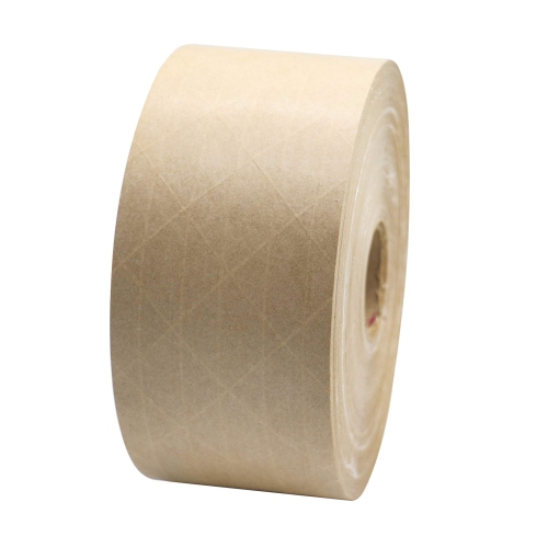 Reinforced Water Activated Gummed Kraft Paper Tape, 2 Pack 2.75 inch x 380 ft, for Heavy Duty Secure Packing Shipping