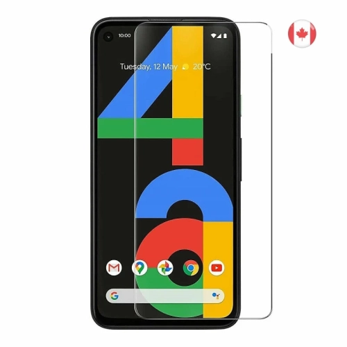 Google Pixel 5 Tempered Glass Screen Protector - 0.33mm [Lifetime Warranty] [Anti-Scratch] [Anti-Shatter] [Bubble-Free]