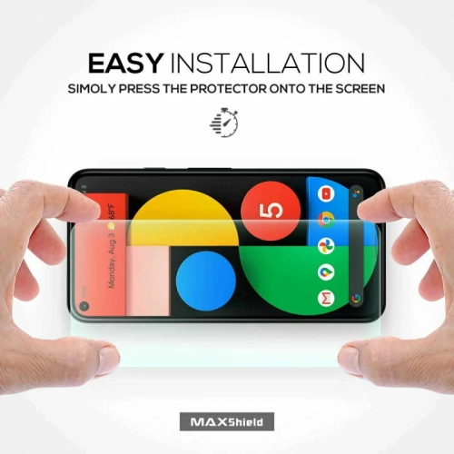 Google Pixel 5 Tempered Glass Screen Protector - 0.33mm [Lifetime Warranty] [Anti-Scratch] [Anti-Shatter] [Bubble-Free]