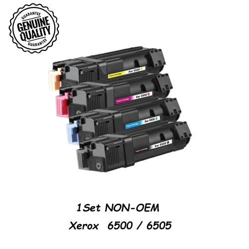 Bestoner™ 1Set Compatible Xerox 6500 6505 Toner Cartridge 106R01594 106R01595 106R01596 106R01597 for Xerox Phaser 6500, Phaser 6500/DN, Phaser