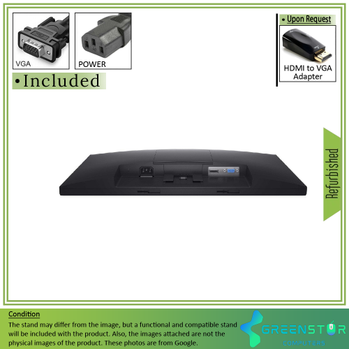 Refurbished(Good) - Dell E-Series E2020H 20" Widescreen 1600x900 HD+ LED Blacklight LCD TN Monitor