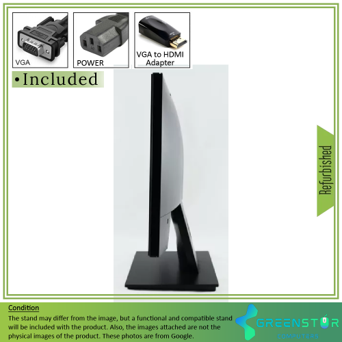 Refurbished(Good) - Dell E-Series E2020H 20" Widescreen 1600x900 HD+ LED Blacklight LCD TN Monitor