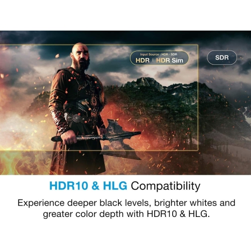 Optoma UHD35STx Short Throw True 4K UHD Gaming and Home Entertainment Projector