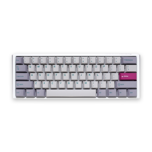 Ducky – clavier mécanique enfichable à chaud RVB à 3 touches en PBT double matériau, commutateurs Cherry MX Red, PCB double couche, mini