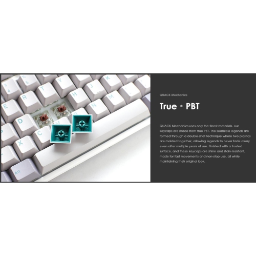Ducky ONE 3 Mist RGB Hot-Swappable Mechanical Gaming Keyboard Cherry MX Silver Switch TKL Layout
