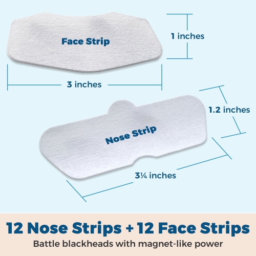 MEDca Deep Cleansing Nose Pore Strips, 24 Count