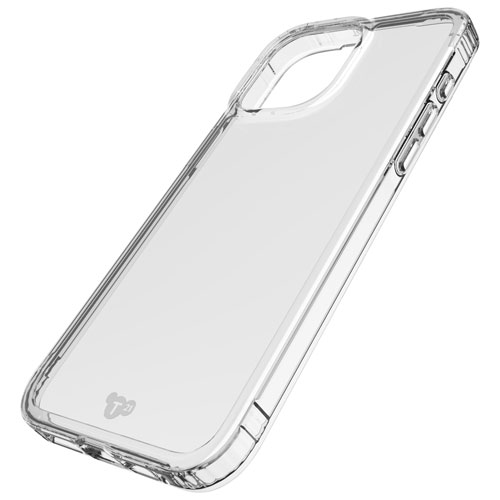 tech21 Evo Clear Fitted Hard Shell Case for iPhone 15 Pro Max - Clear