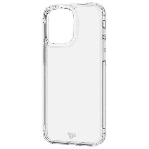 tech21 Evo Clear Fitted Hard Shell Case for iPhone 15 Pro Max - Clear