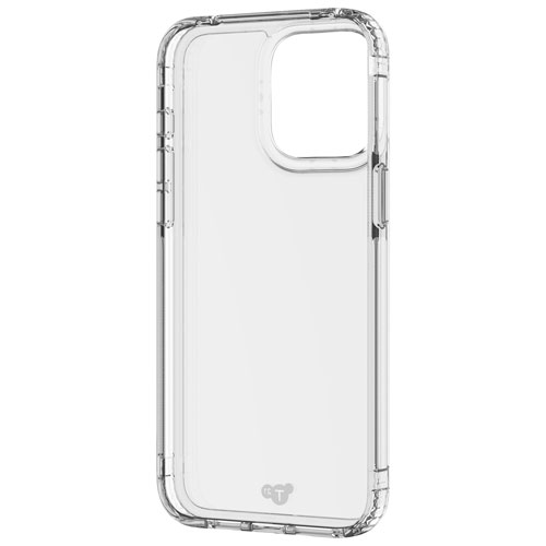 tech21 Evo Clear Fitted Hard Shell Case for iPhone 15 Pro Max - Clear