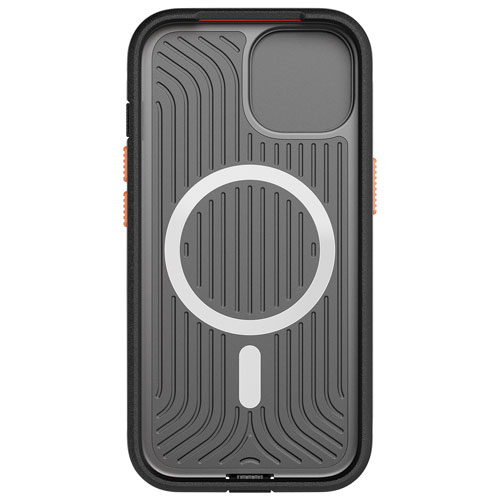 tech21 Evo Max Fitted Hard Shell Case with MagSafe for iPhone 15 - Black