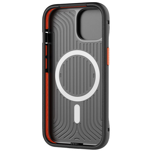 tech21 Evo Max Fitted Hard Shell Case with MagSafe for iPhone 15 - Black