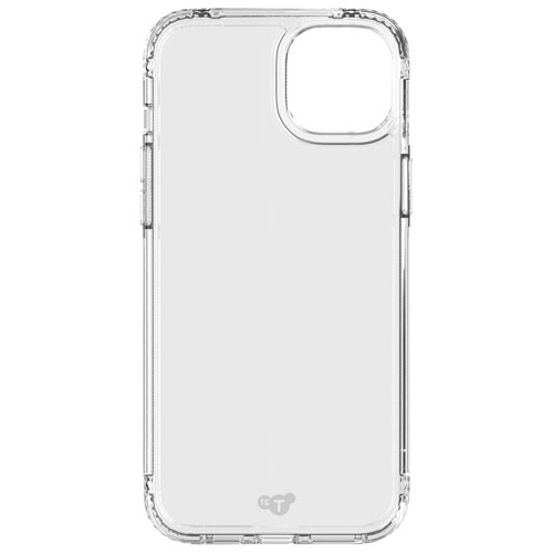 tech21 Evo Clear Fitted Hard Shell Case for iPhone 15 Plus - Clear