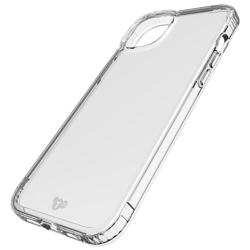 tech21 Evo Clear Fitted Hard Shell Case for iPhone 15 Plus - Clear