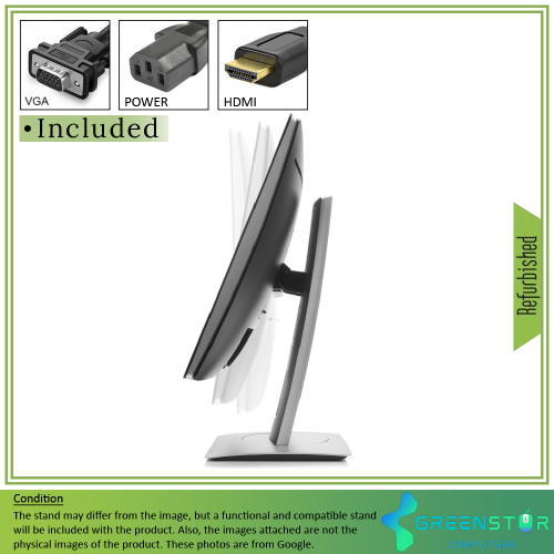 Refurbished(Good) - HP EliteDisplay E222 21.5" Widescreen 1920x1080 FHD LED Backlight LCD IPS Monitor