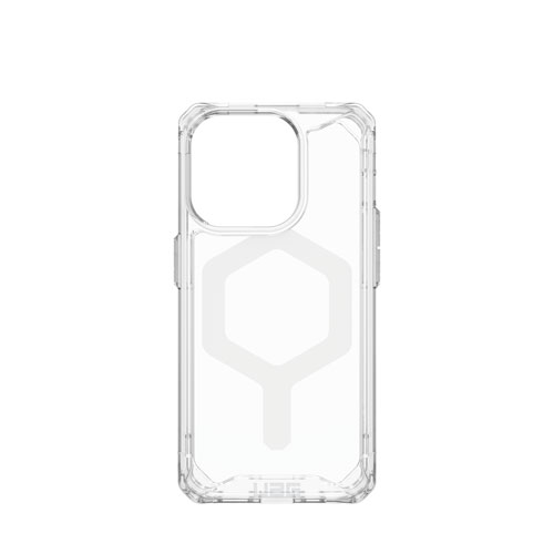 Étui rigide ajusté Armor d'UAG avec MagSafe pour iPhone 15 Pro - Transparent