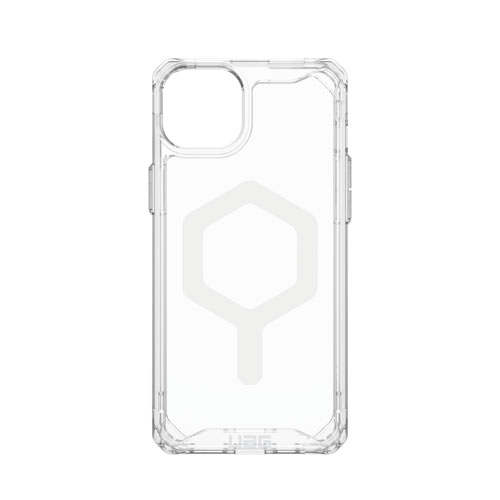 Étui rigide ajusté Armor d'UAG avec MagSafe pour iPhone 15 Plus - Transparent