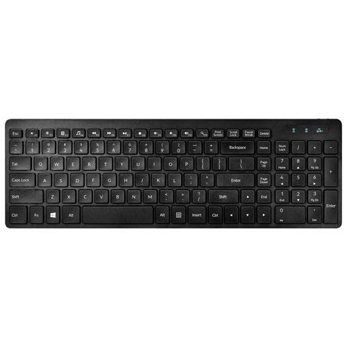 Insignia Wireless Bluetooth Keyboard - Black - Only at Best Buy