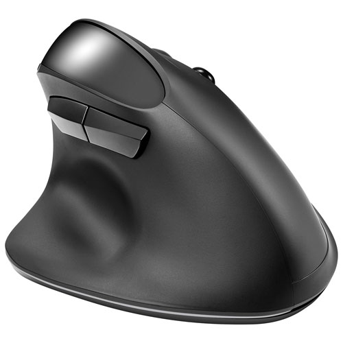 Insignia 6-Button Bluetooth Ergonomic Mouse - Black - Only at Best Buy