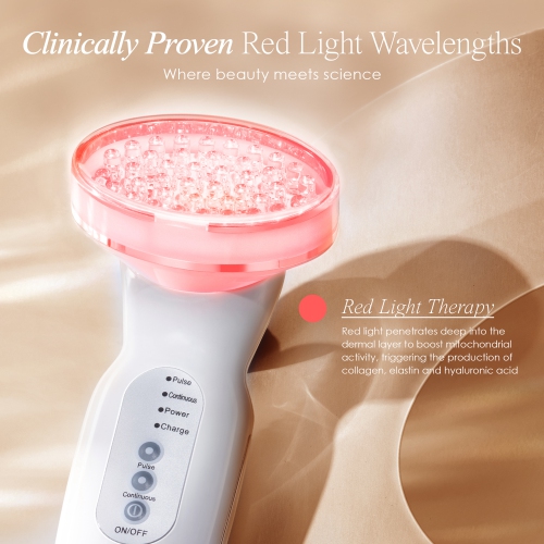 Project E Beauty Red LED+ | Anti-Aging Therapy | Collagen Boost | Anti-Aging Skincare | Reduce Wrinkles | Collagen Boost
