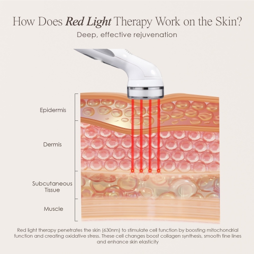 Project E Beauty Red LED+ | Anti-Aging Therapy | Collagen Boost | Anti-Aging Skincare | Reduce Wrinkles | Collagen Boost