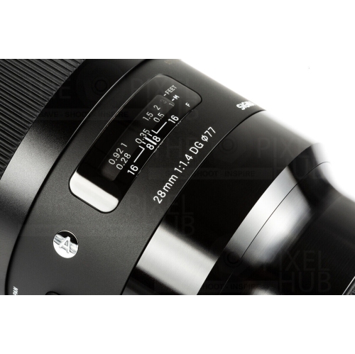 Sigma 28mm f/1.4 DG HSM Art Lens for Sony E 441965 - 7PC Accessory Bundle