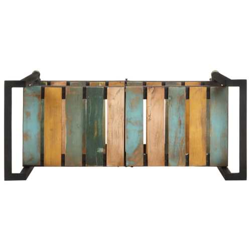 VidaXL Chariot de cuisine en bois massif récupéré de 87x36x81&nbsp;cm