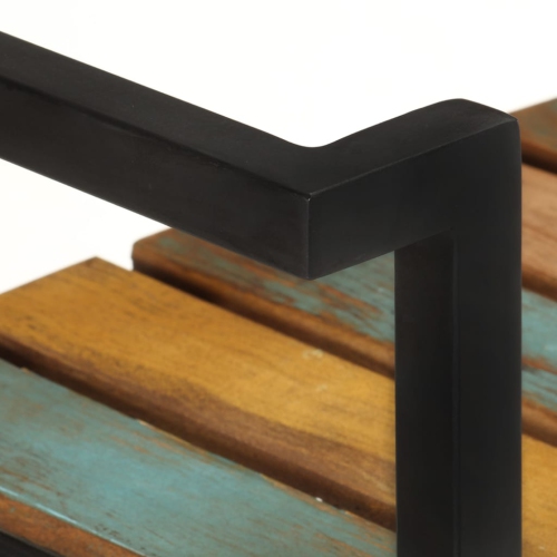 VidaXL Chariot de cuisine en bois massif récupéré de 87x36x81&nbsp;cm