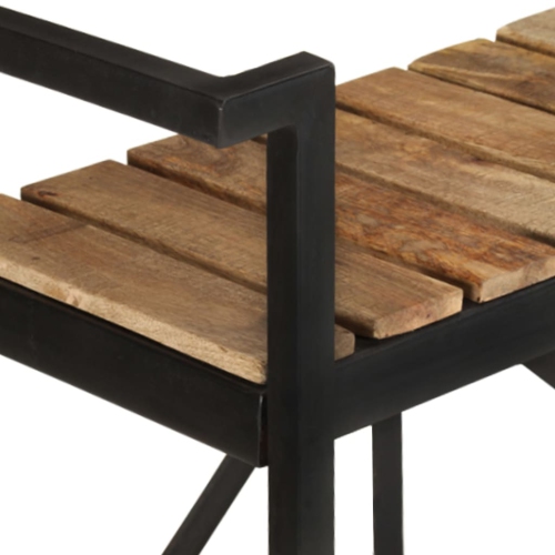 VidaXL Chariot de cuisine, bois de manguier massif, 87 x 36 x 81&nbsp;cm