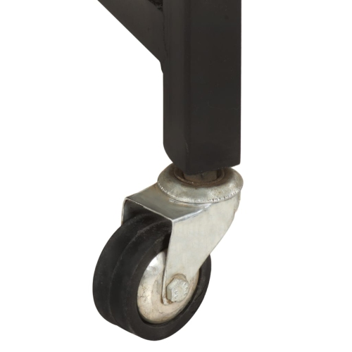 VidaXL Chariot de cuisine, bois de manguier massif, 87 x 36 x 81&nbsp;cm