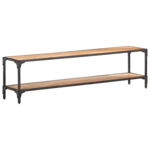 vidaXL TV Cabinet 150x30x40 cm Solid Acacia Wood