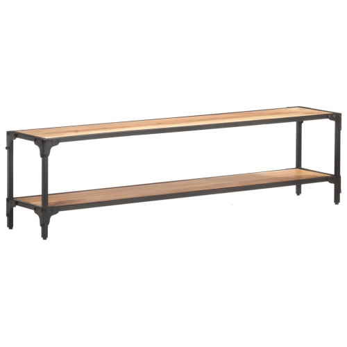 vidaXL TV Cabinet 150x30x40 cm Solid Acacia Wood