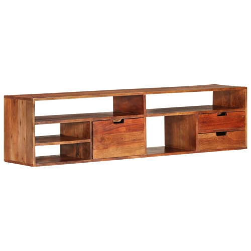 VIDAXL  Tv Cabinet 140X30X35 Cm Solid Acacia Wood