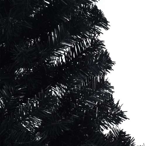 Sapin de Noël artificiel de vidaXL avec support en PVC 240&nbsp;cm noir