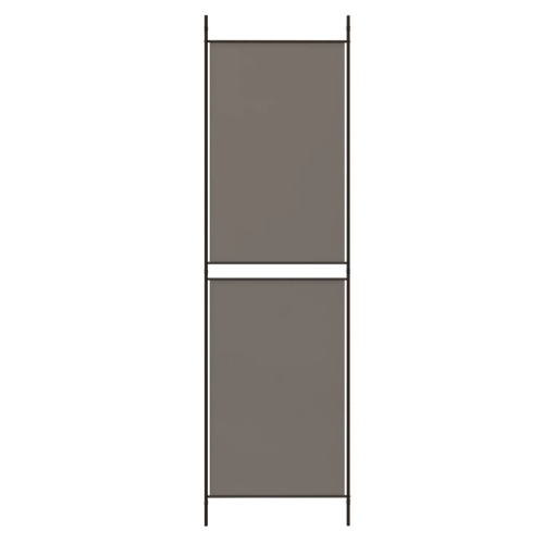 vidaXL 3-Panel Room Divider Anthracite 150x220 cm Fabric