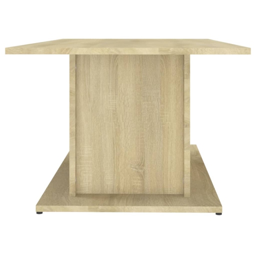 vidaXL Coffee Table Sonoma Oak 102x55.5x40 cm Engineered Wood