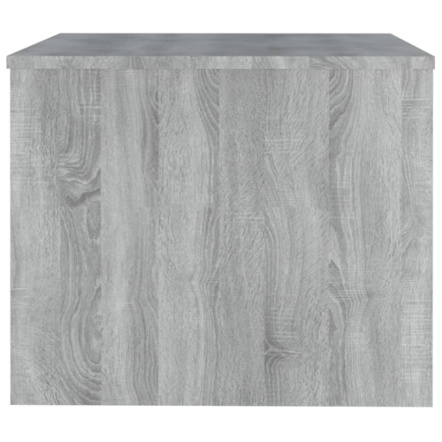 vidaXL Coffee Table Grey Sonoma 80x50x40 cm Engineered Wood