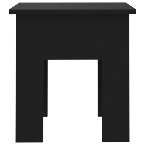 vidaXL Coffee Table Black 40x40x42 cm Engineered Wood