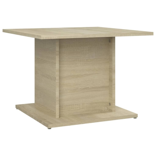 vidaXL Coffee Table Sonoma Oak 55.5x55.5x40 cm Engineered Wood