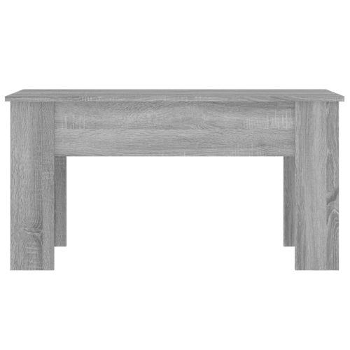 Table basse vidaXL en bois d'ingénierie gris Sonoma 101x49x52 cm
