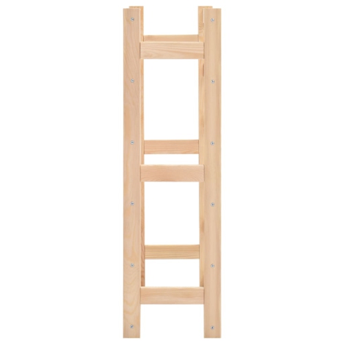 vidaXL Wine Rack for 30 Bottles Pinewood