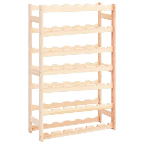 VIDAXL  Wine Rack for 42 Bottles Pinewood