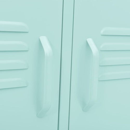 vidaXL TV Cabinet Mint 105x35x50 cm Steel