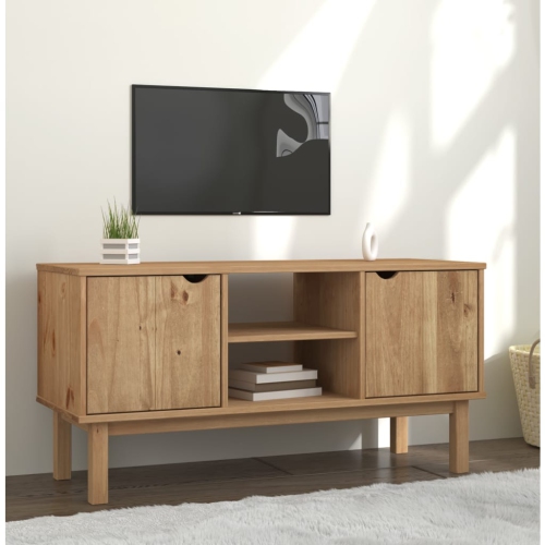 VIDAXL  Tv Cabinet Otta 113.5X43X57 Cm Solid Wood Pine